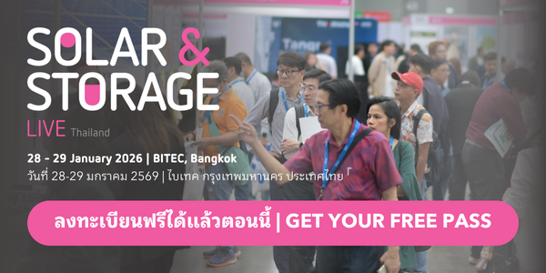 Solar & Storage Live Thailand 28 - 29 January 2026 BITEC Bangkok